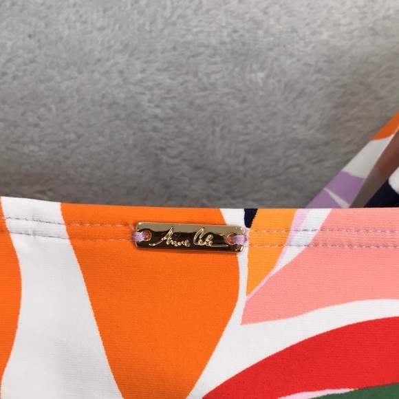 Anne Cole Twist Front Underwire Top Size 34C / 36B  New - Picture 5 of 10